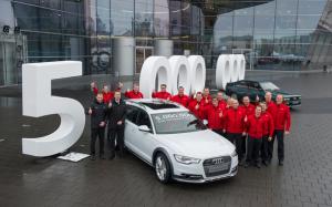 Audi liefert fünfmillionstes Fahrzeug mit quattro-Antrieb aus