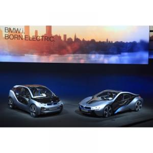 BMW i3 und BMW i8 Konzeptfahrzeuge
