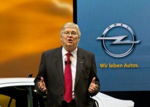 David N. Reilly auf dem Genfer Automobilsalon