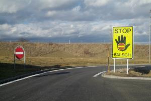 Geisterfahrten betreffen vor allem Autobahnen